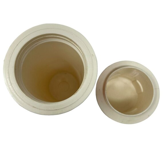 Vintage Tommee Tippee Playskool Babytainer Model 3300 Orange Baby Container - Picture 7 of 7